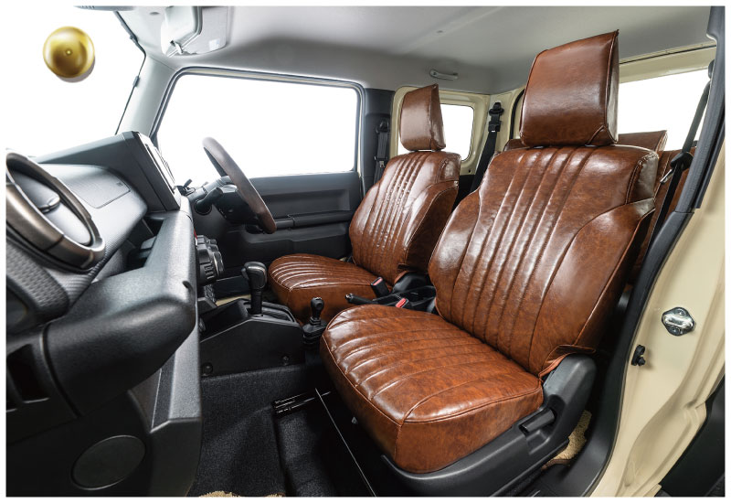 運転席・助手席（シャイン ブラウン）